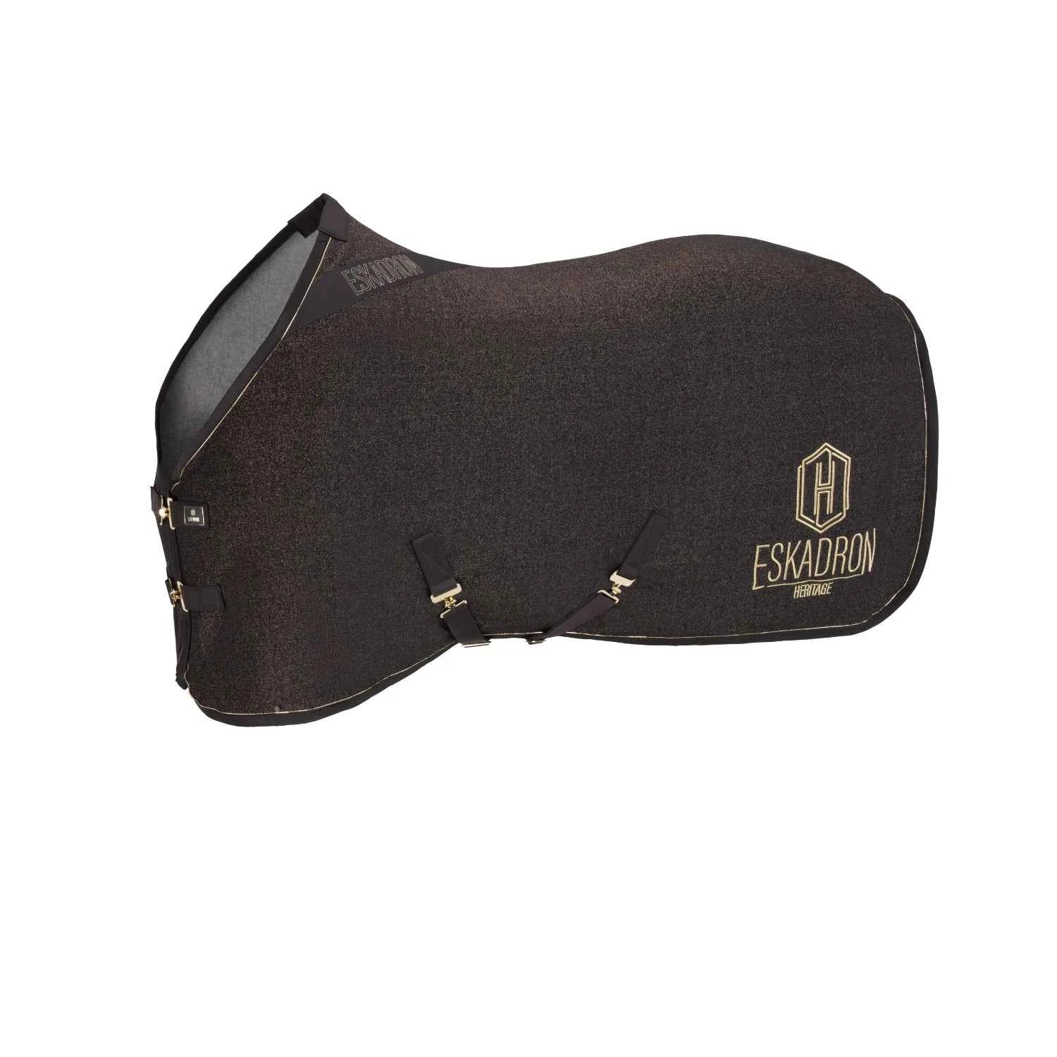 Eskadron Heritage 25/26 derka osuszająca JERSEY SPARKLE black truffle